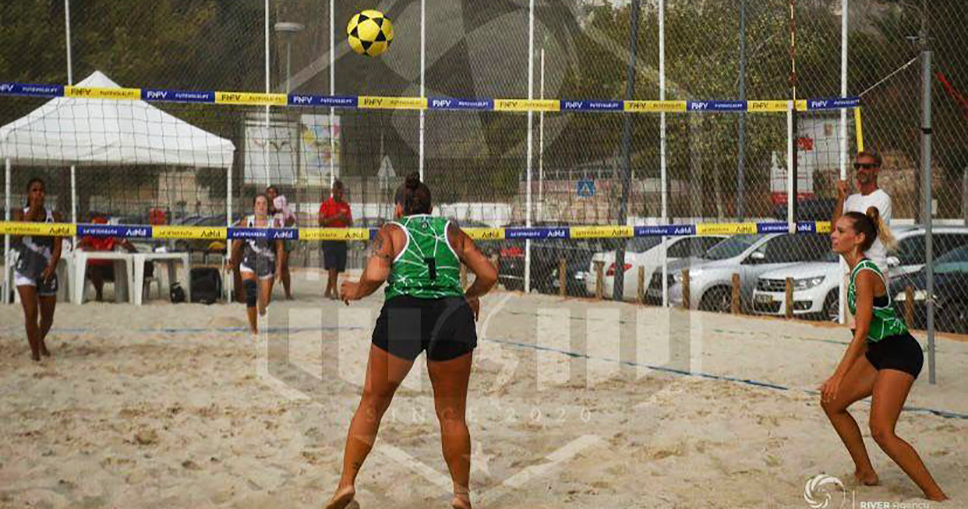 Louise Alves e Alexandra Araújo, the winners of the 2nd Stage of Women Footvolley National Championship