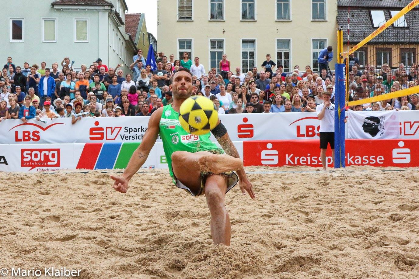 I European Footvolley Championship - Germany 2016 will feature the presence of two Portuguese teams