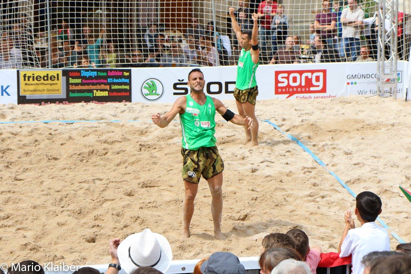I European Footvolley Championship - Germany 2016 will feature the presence of two Portuguese teams